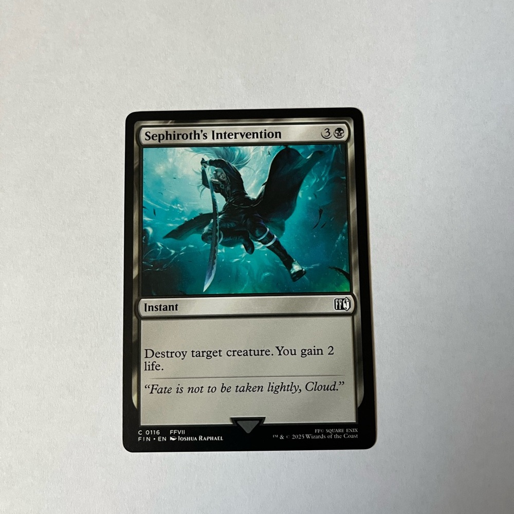Sephiroth's Intervention Final Fantasy Regular